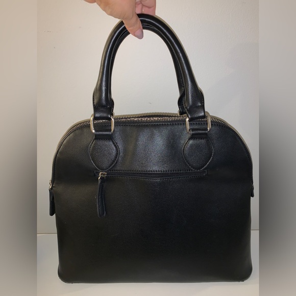 ✨🖤✨ Sole Society Marlow Vegan Structured Dome Top Handle Satchel Bag - Picture 4 of 14